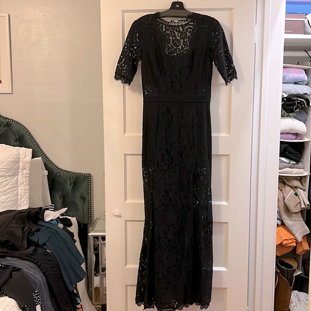 Lace Black Dress